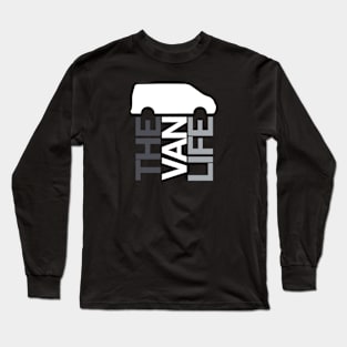 The Van Life Logo (tricolour) Long Sleeve T-Shirt